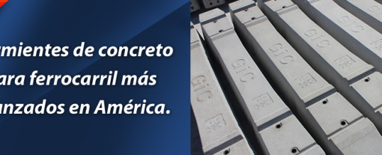 Durmientes de concreto